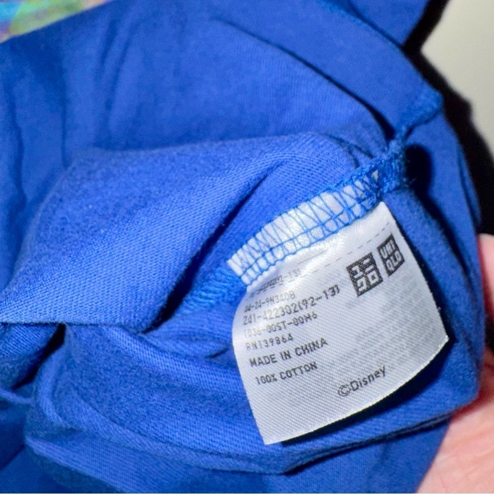 Uniqlo x Disney Kids Blue Minnie Mouse Tee - Picture 6 of 7